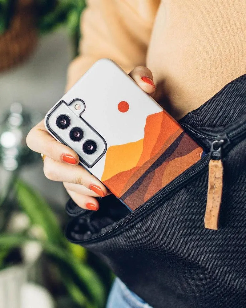 Premium Quality Opposites Attract | Day & Night Colorblock Mountains Samsung Case  Today Only!
