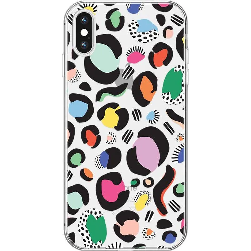 Premium Quality Party Animal | Rainbow Leopard Print Case  Last Chance!