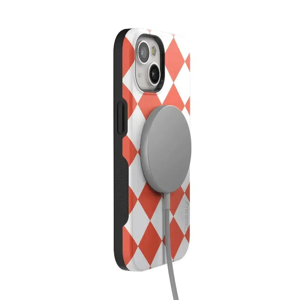 Premium Quality Red Checkerboard | High Contrast Design Case  Limited Availability!