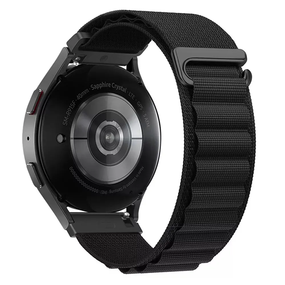 Premium Quality Redmi Watch 5 Active Alpine Nylon Strap (Black)  Stylish & Comfortable