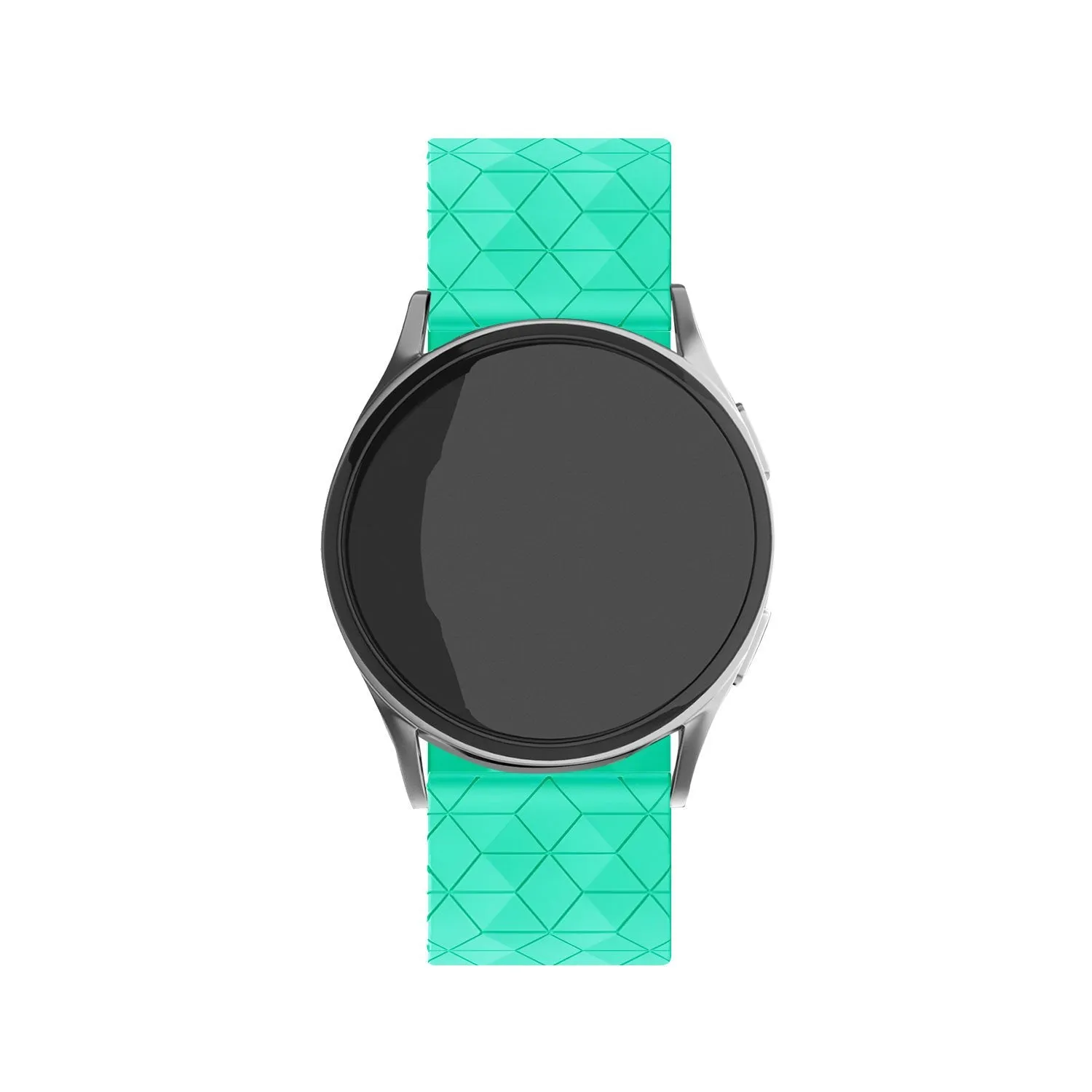 Premium Quality Redmi Watch 5 Active Silicone Hexa Strap (Aqua)  Limited Availability!