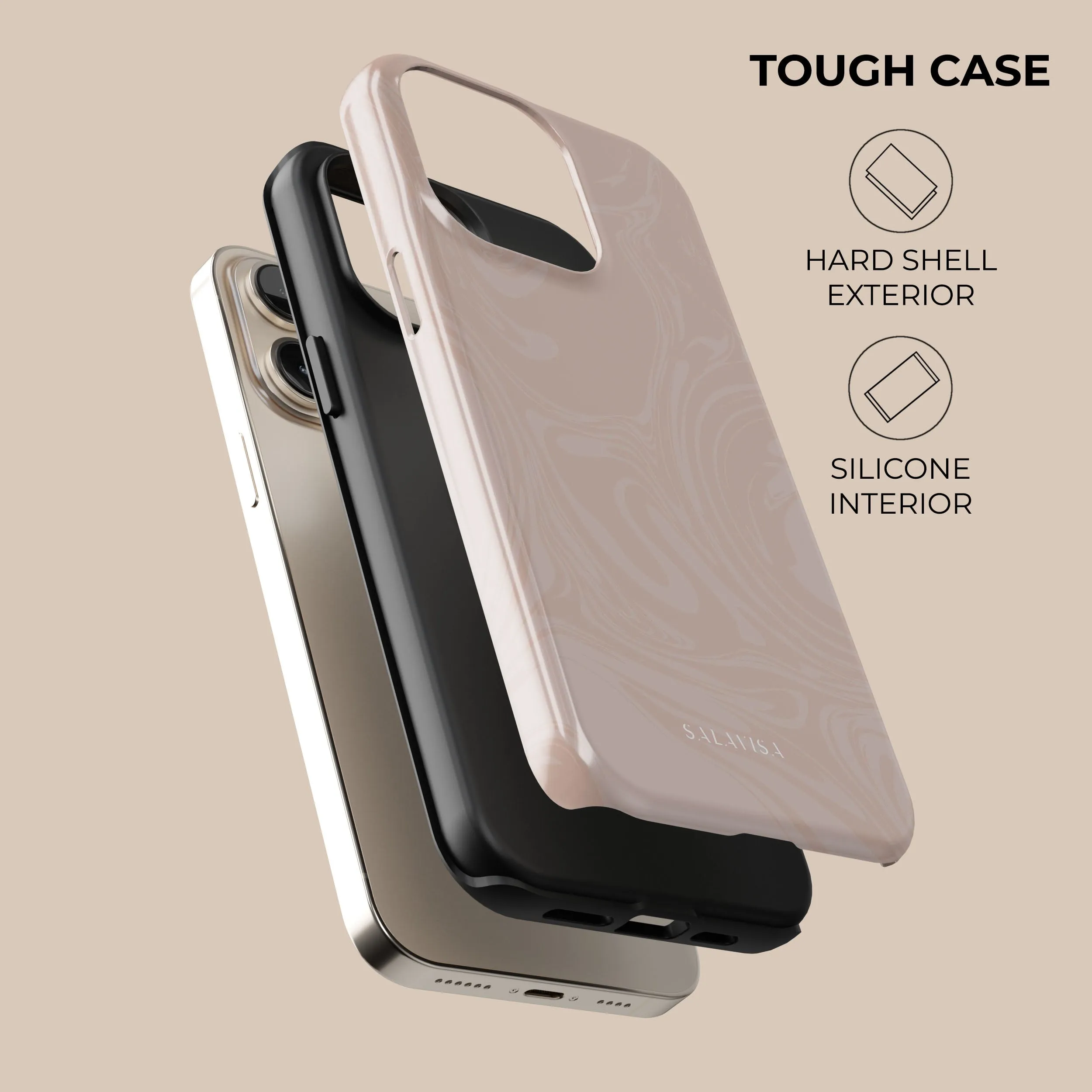 Premium Quality Rose Swirl Phone Case  Today Only!
