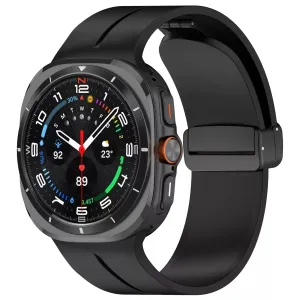 Premium Quality Samsung Galaxy Watch Ultra Sport Strap with D-buckle (Black)  Last Few Pieces!