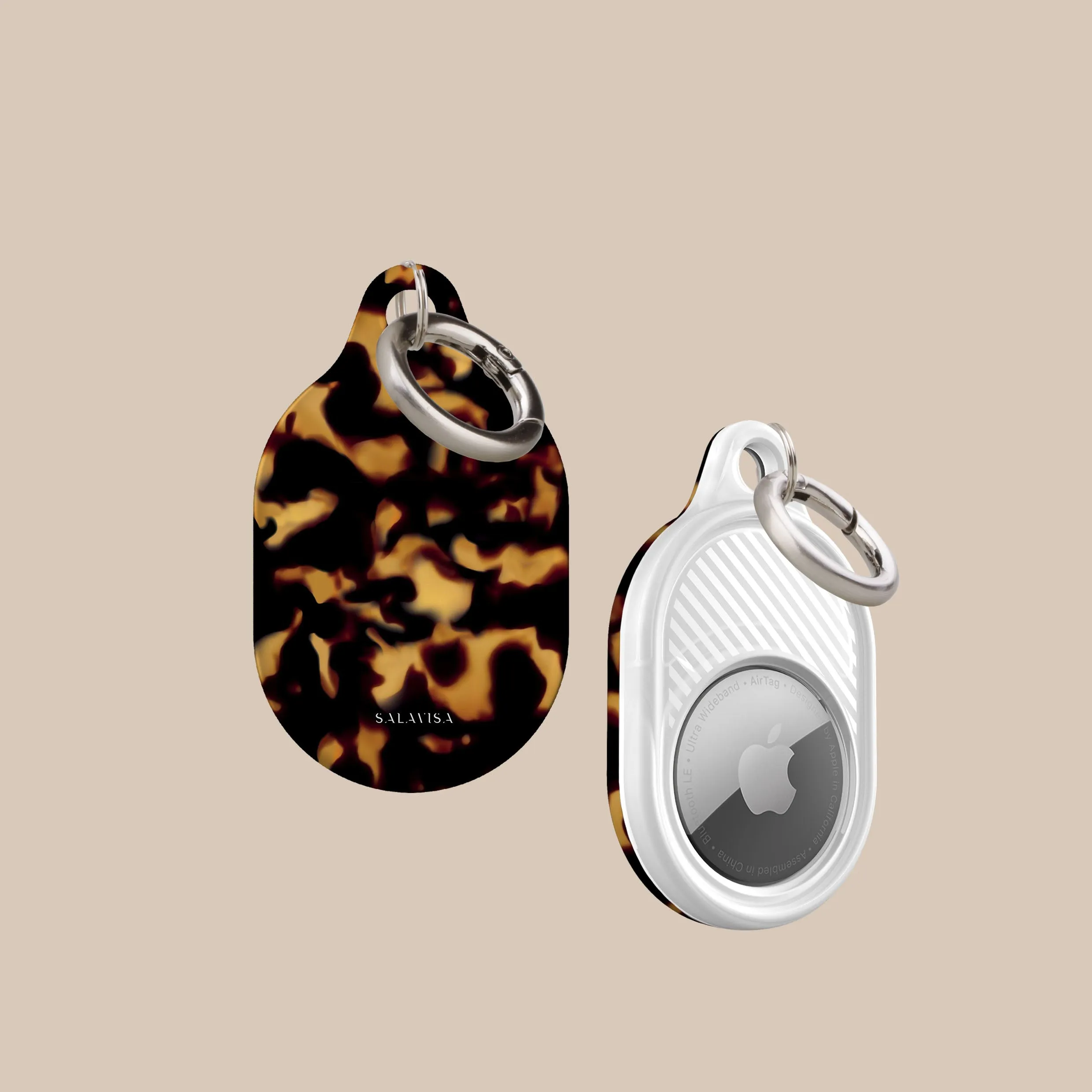 Premium Quality Tortoise Dark AirTag Holder  Ends Soon!
