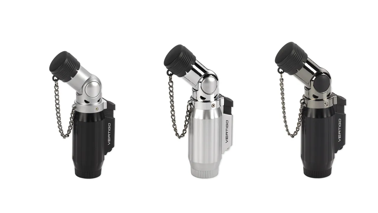 Premium Quality Vertigo Intimidator Quadruple Torch Lighter  Dont Miss Out!