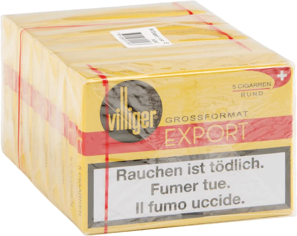Premium Quality Villiger Export Rund 5 Piece(s)  Last Chance!