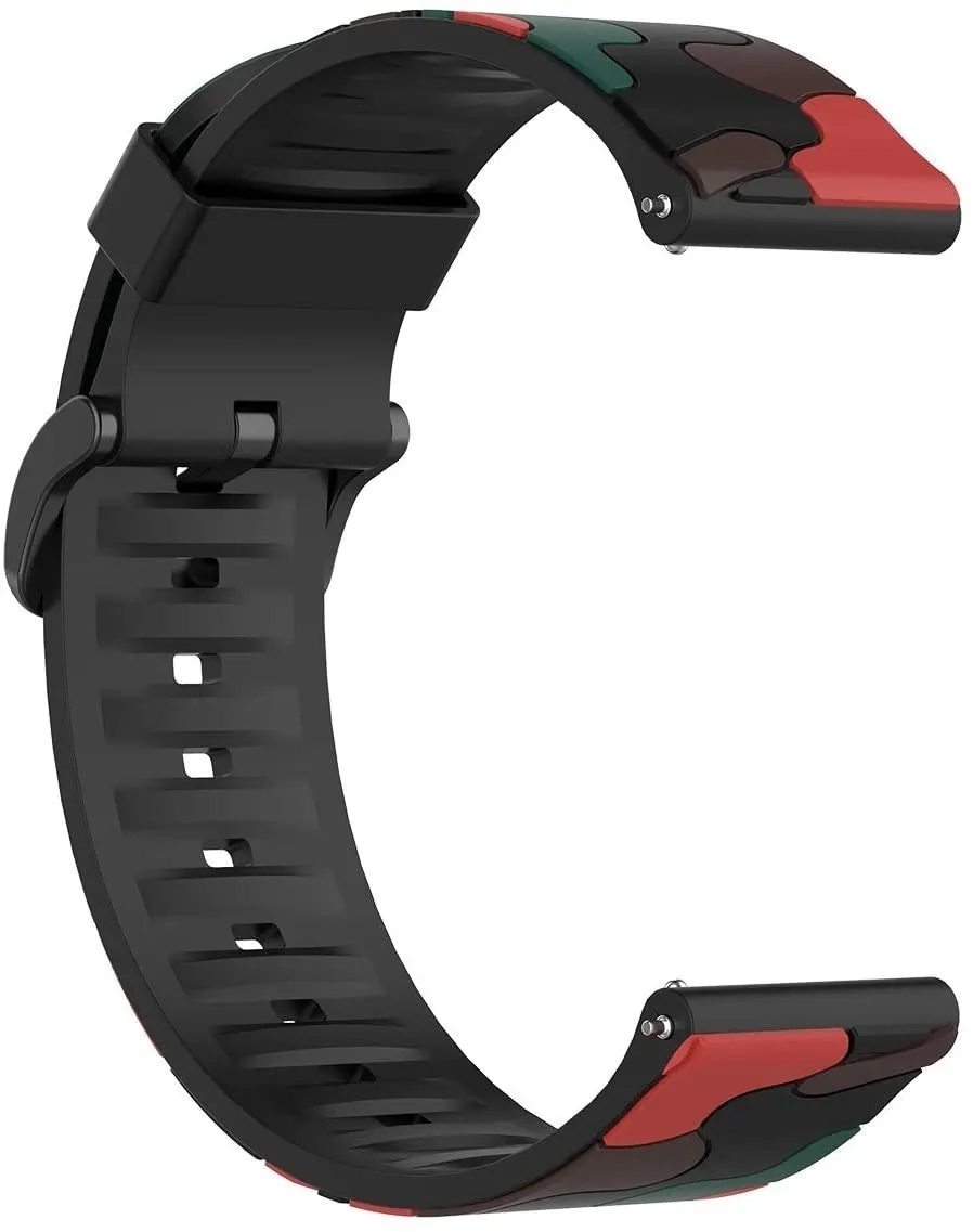 Premium Quality Xiaomi Amazfit GTS Camo Strap (Red)  Today Only!