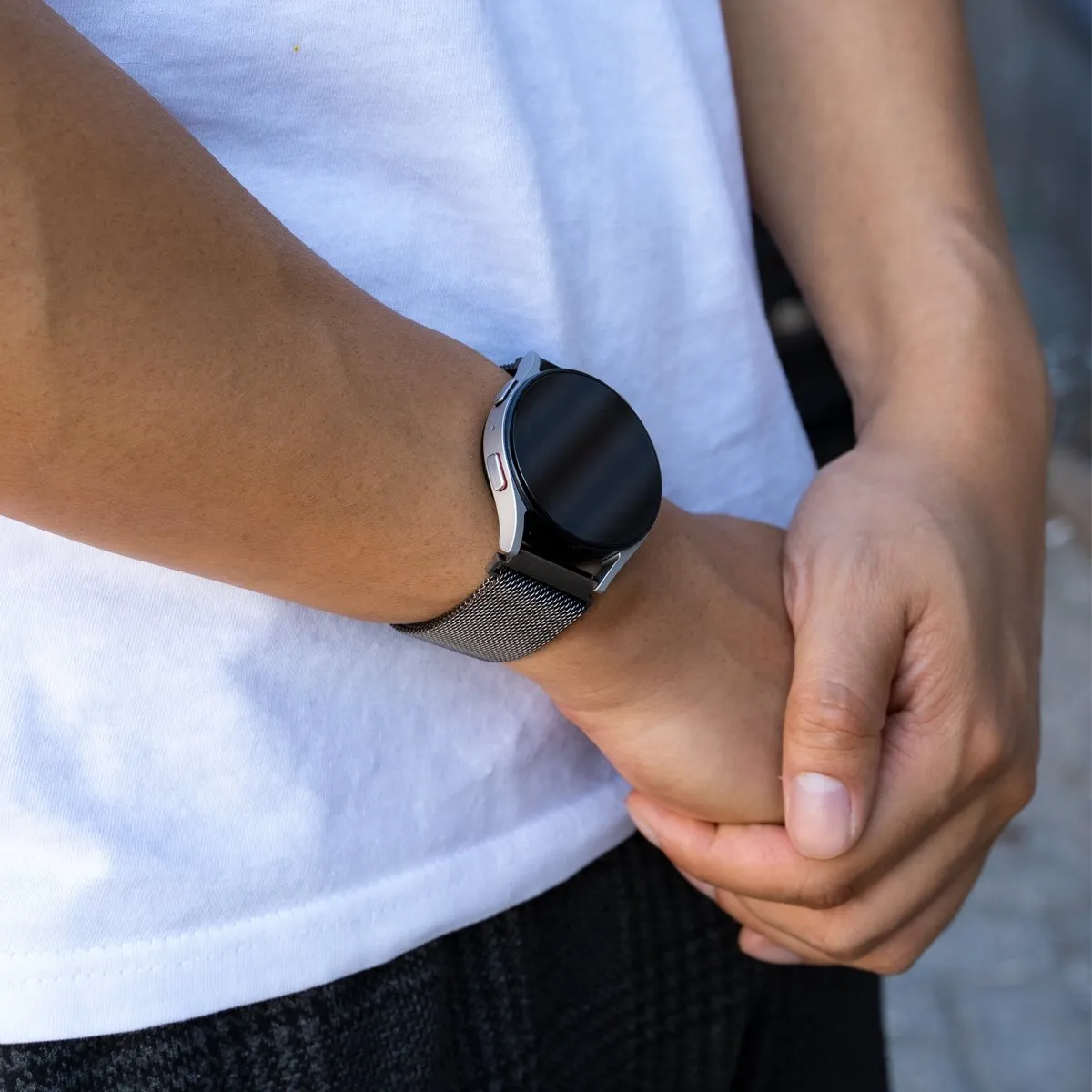 Premium Quality Xiaomi Amazfit GTS Milanese Strap (Black)  Limited Availability!
