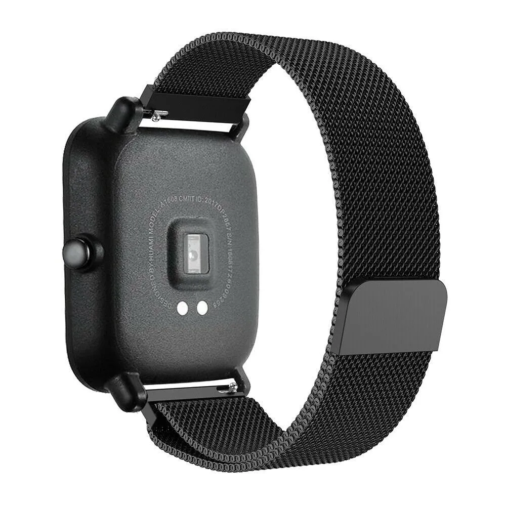 Premium Quality Xiaomi Amazfit GTS Milanese Strap (Black)  Limited Availability!