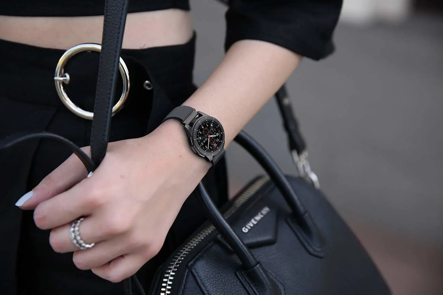 Premium Quality Xiaomi Amazfit GTS Milanese Strap (Black)  Limited Availability!