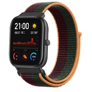 Premium Quality Xiaomi Amazfit GTS Nylon Strap (Cherry)  Going Fast!