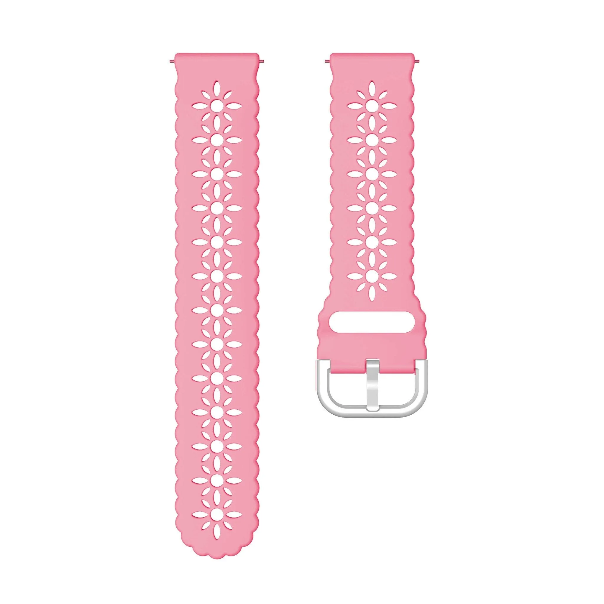 Premium Quality Xiaomi Amazfit GTS Silicone Strap Patterned (Bright Pink)  Almost Sold Out!