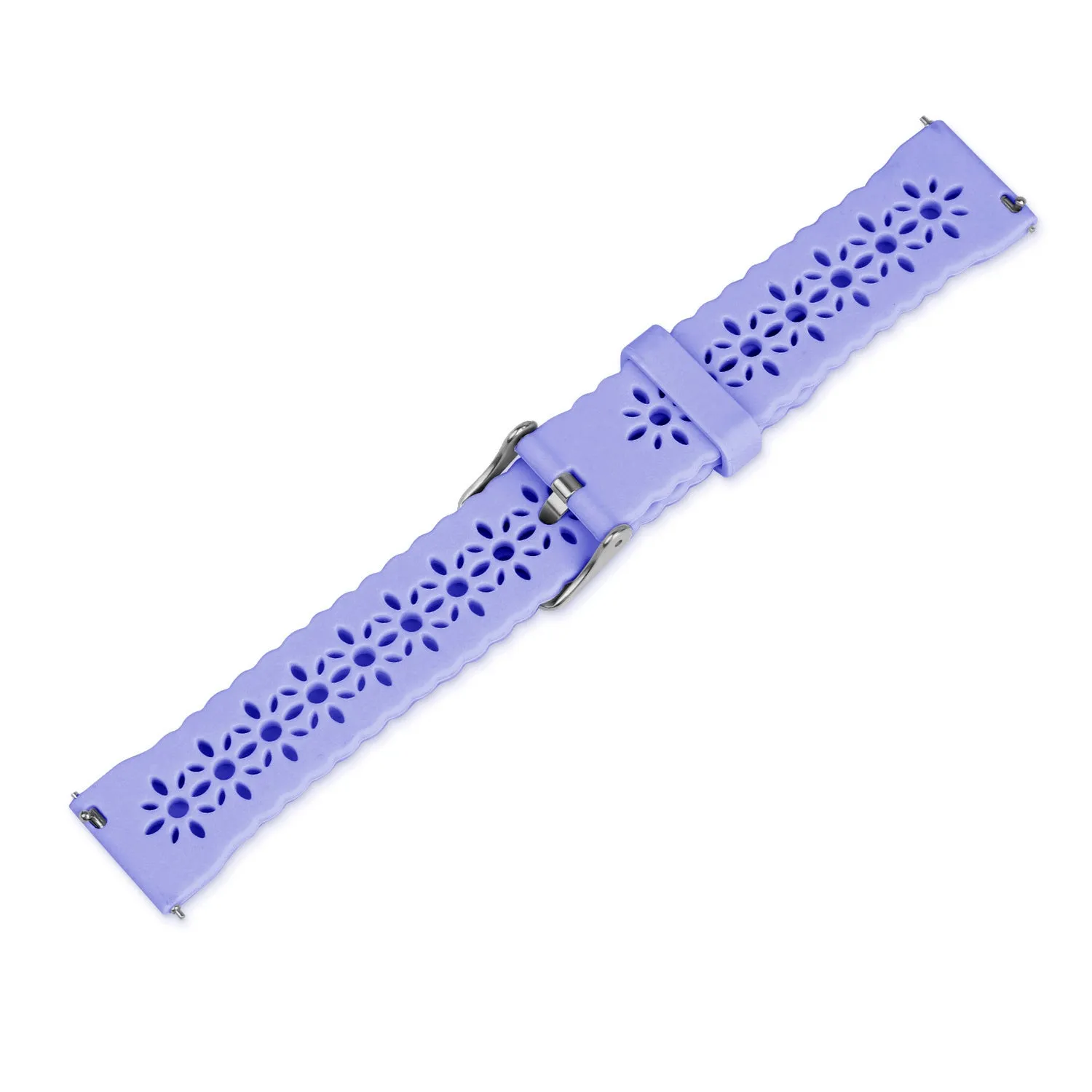 Premium Quality Xiaomi Amazfit GTS Silicone Strap Patterned (Lilac)  Today Only!
