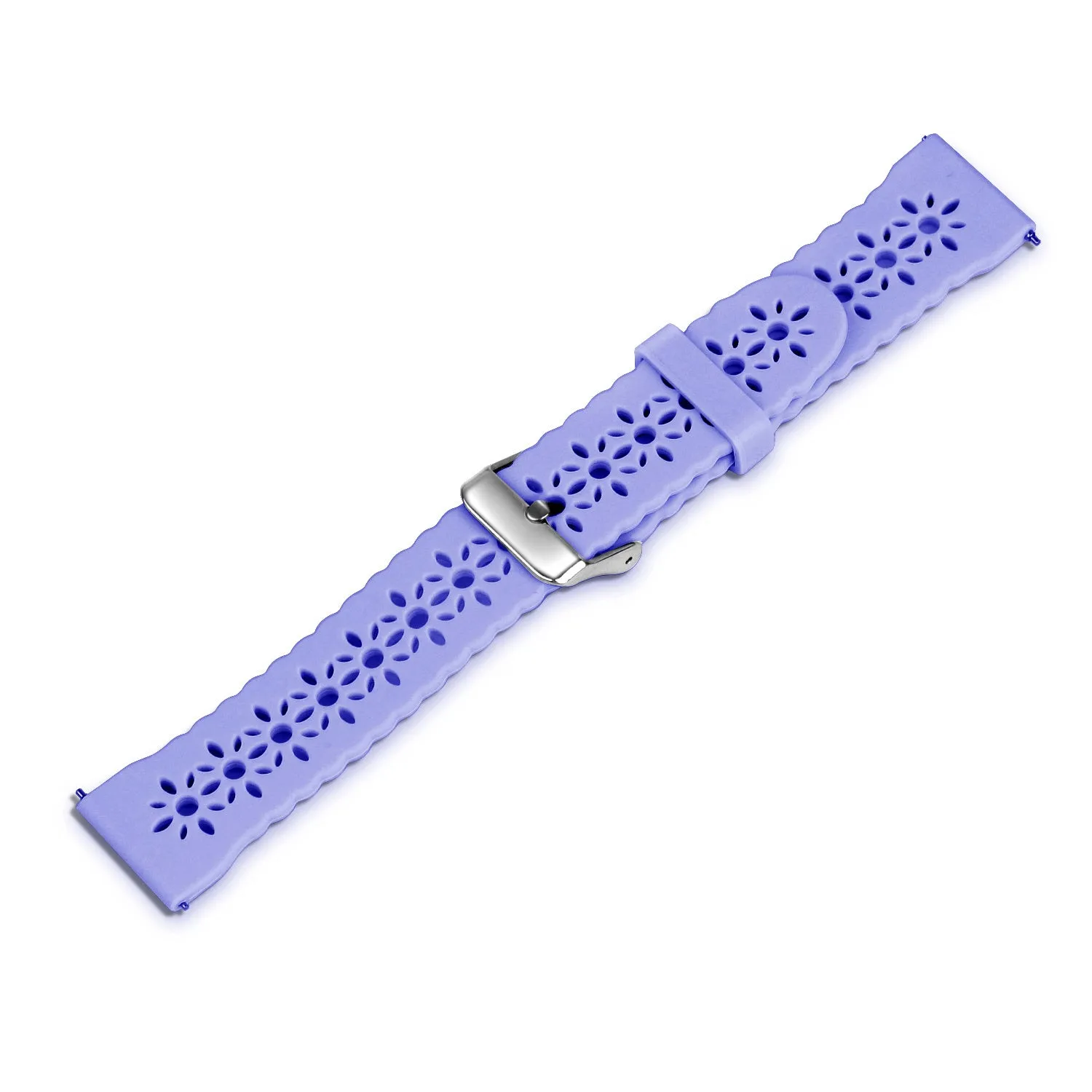 Premium Quality Xiaomi Amazfit GTS Silicone Strap Patterned (Lilac)  Today Only!