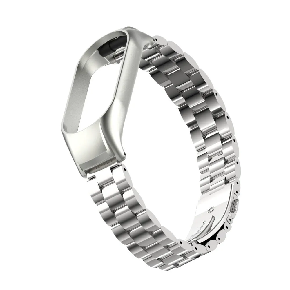 Premium Quality Xiaomi Mi Band 7 Steel Strap (Silver)  Today Only!