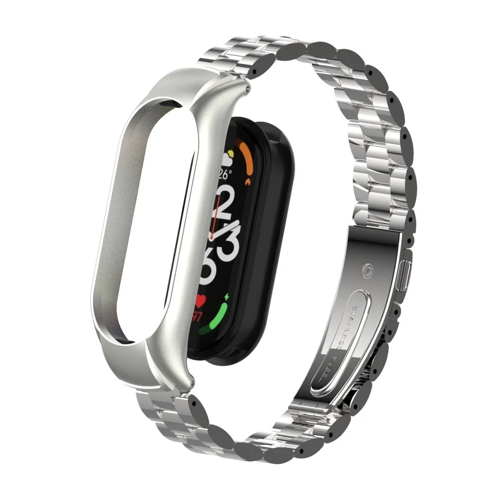 Premium Quality Xiaomi Mi Band 7 Steel Strap (Silver)  Today Only!