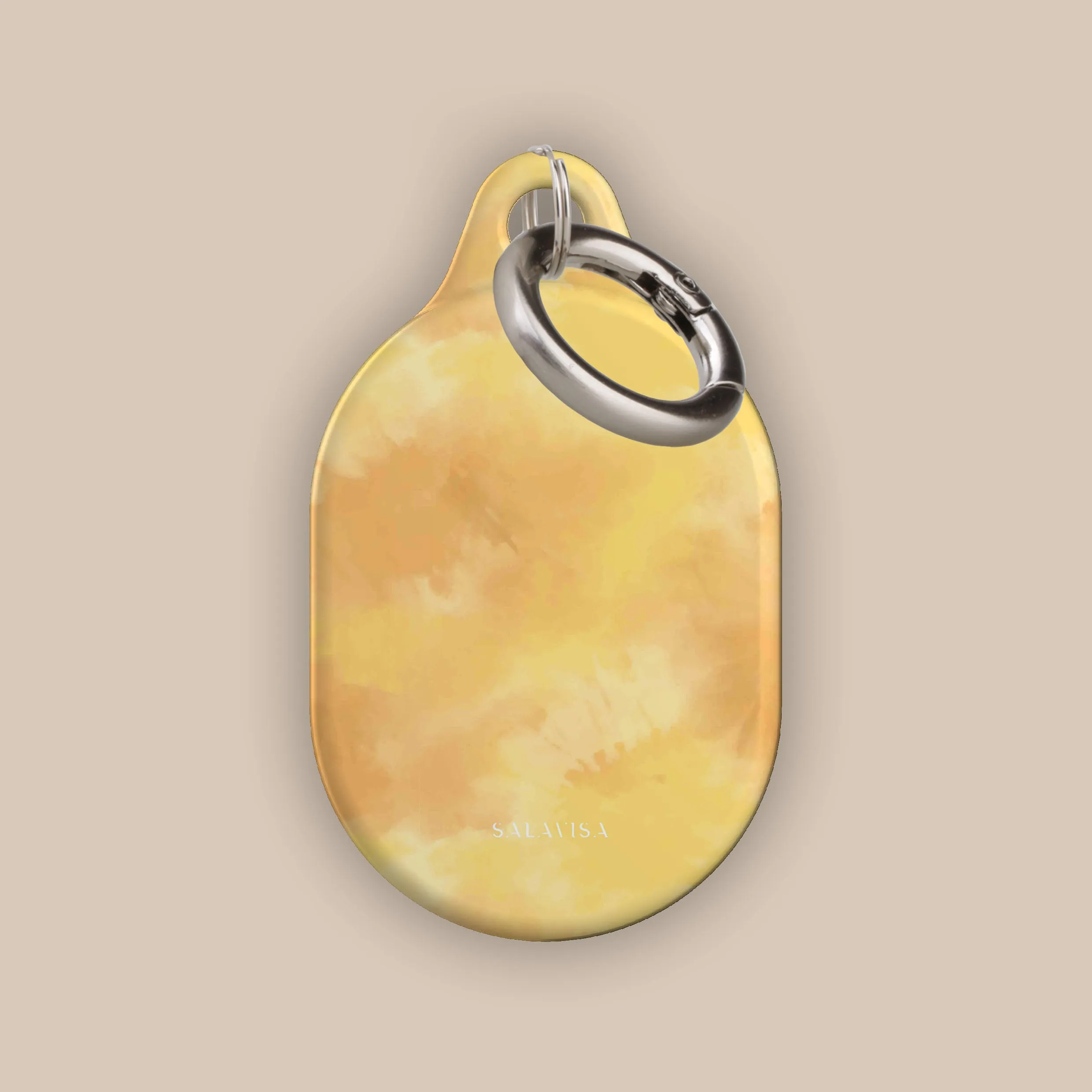 Premium Quality Yellow Tie Dye AirTag Holder  Going Fast!