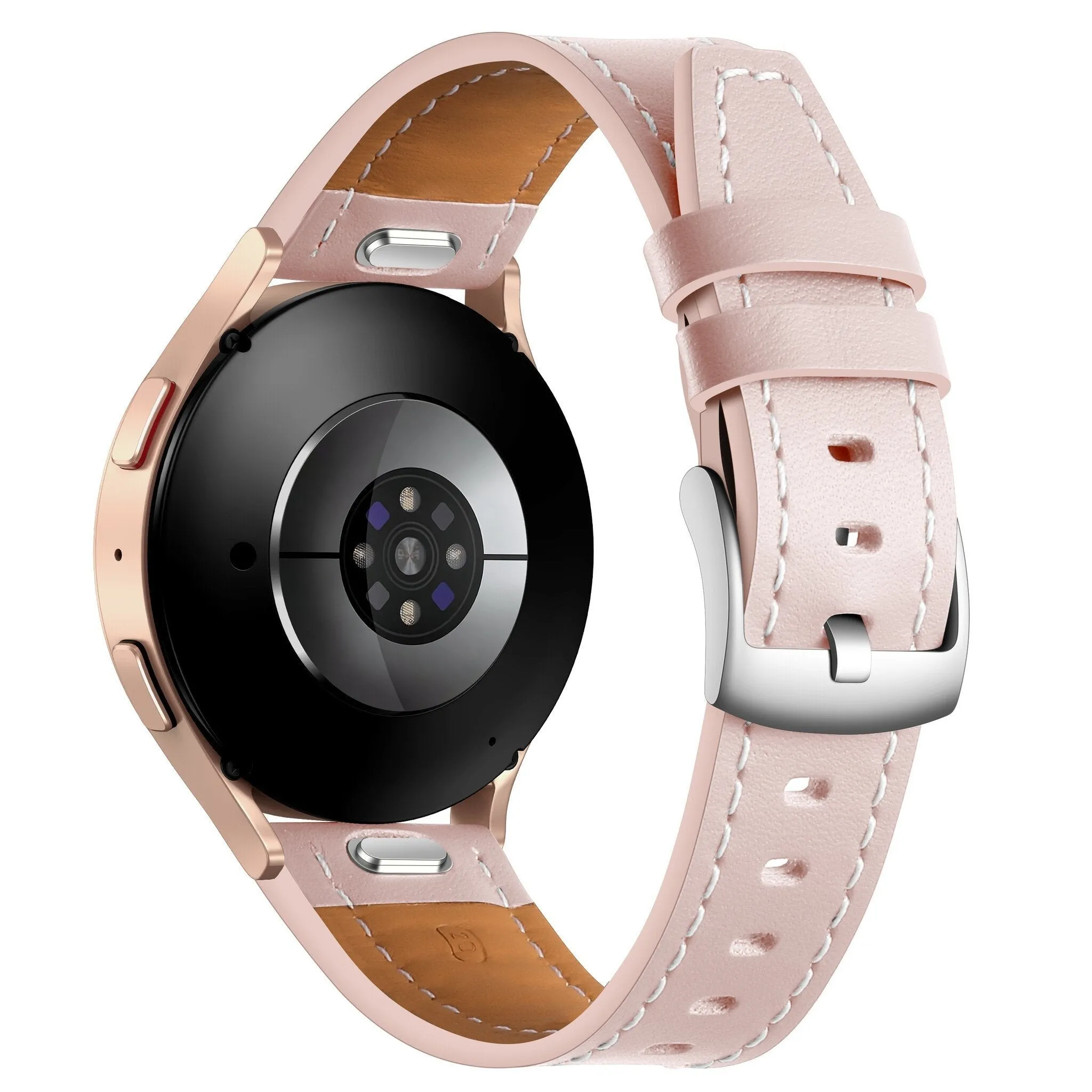 Selling Fast Amazfit GTS 2 'One Push' Leather Strap (Light Pink)  Almost Gone!