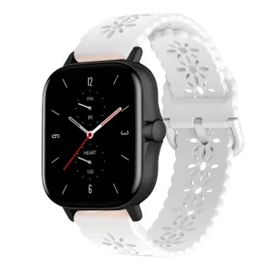 Selling Fast Amazfit GTS 2 Silicone Strap Patterned (White)  Last Few Pieces!