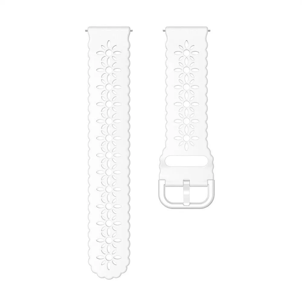 Selling Fast Amazfit GTS 2 Silicone Strap Patterned (White)  Last Few Pieces!