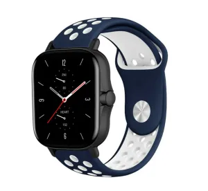 Selling Fast Amazfit GTS 2 Sport Strap (Blue/White)  Limited Availability!