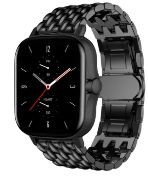 Selling Fast Amazfit GTS 2 Steel Dragon Strap (Black)  Limited Availability!