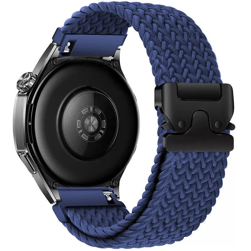 Selling Fast Amazfit GTS 4 Braided Strap with P-Buckle (Blue)  Today Only!
