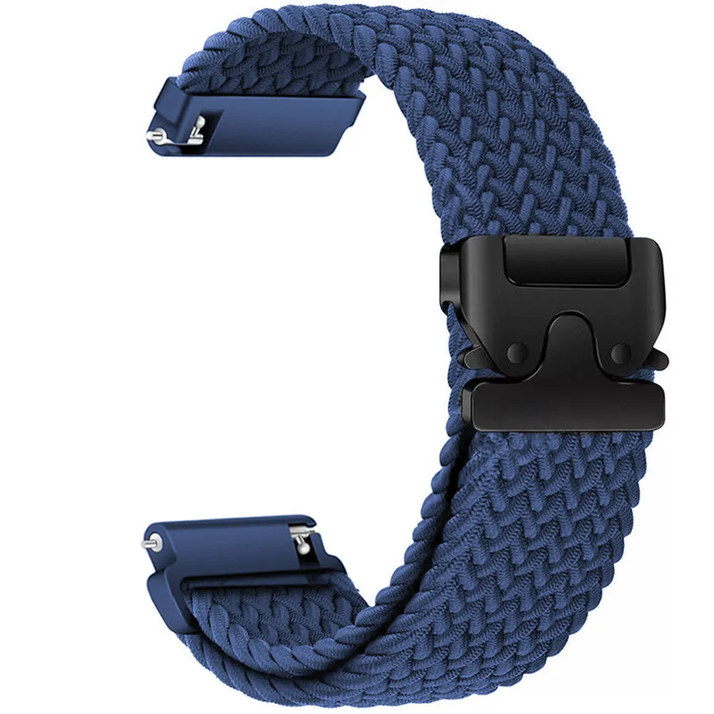 Selling Fast Amazfit GTS 4 Braided Strap with P-Buckle (Blue)  Today Only!