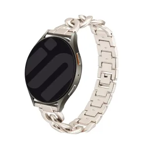 Selling Fast Amazfit GTS 4 Steel Chain Strap (Starlight)  Going Fast!