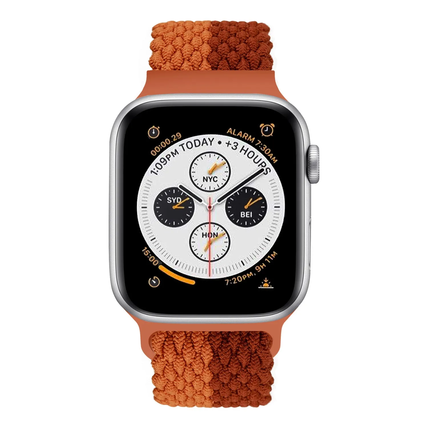 Selling Fast Apple Watch Braided Nylon Strap (Brown Mix)  Ends Soon!