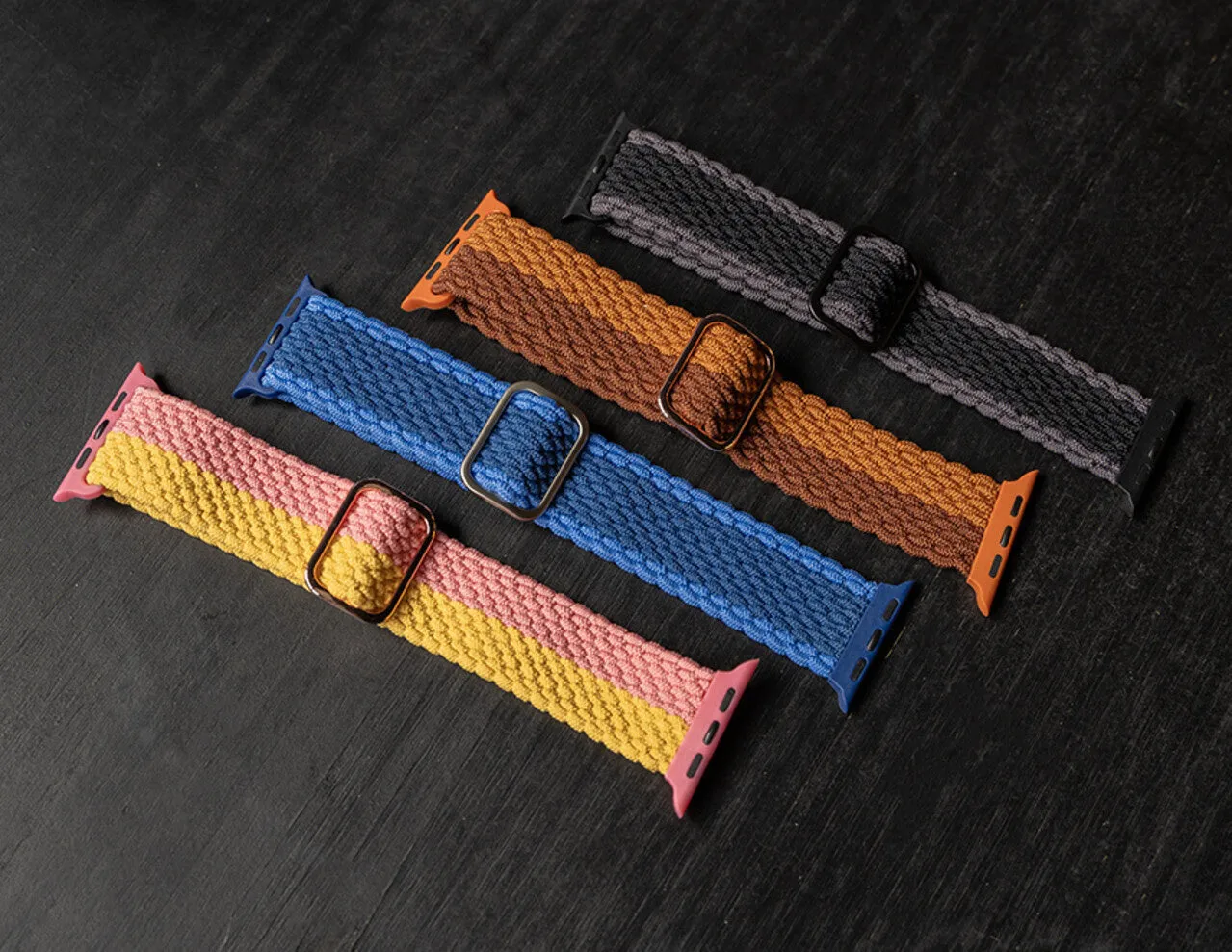 Selling Fast Apple Watch Braided Nylon Strap (Brown Mix)  Ends Soon!