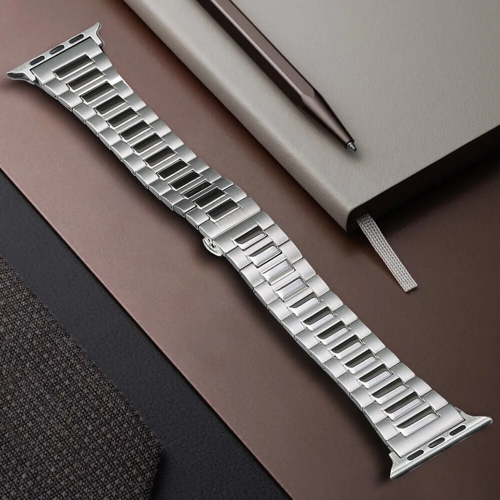 Selling Fast Apple Watch Luxury Titanium Strap (Silver)  Last Chance!