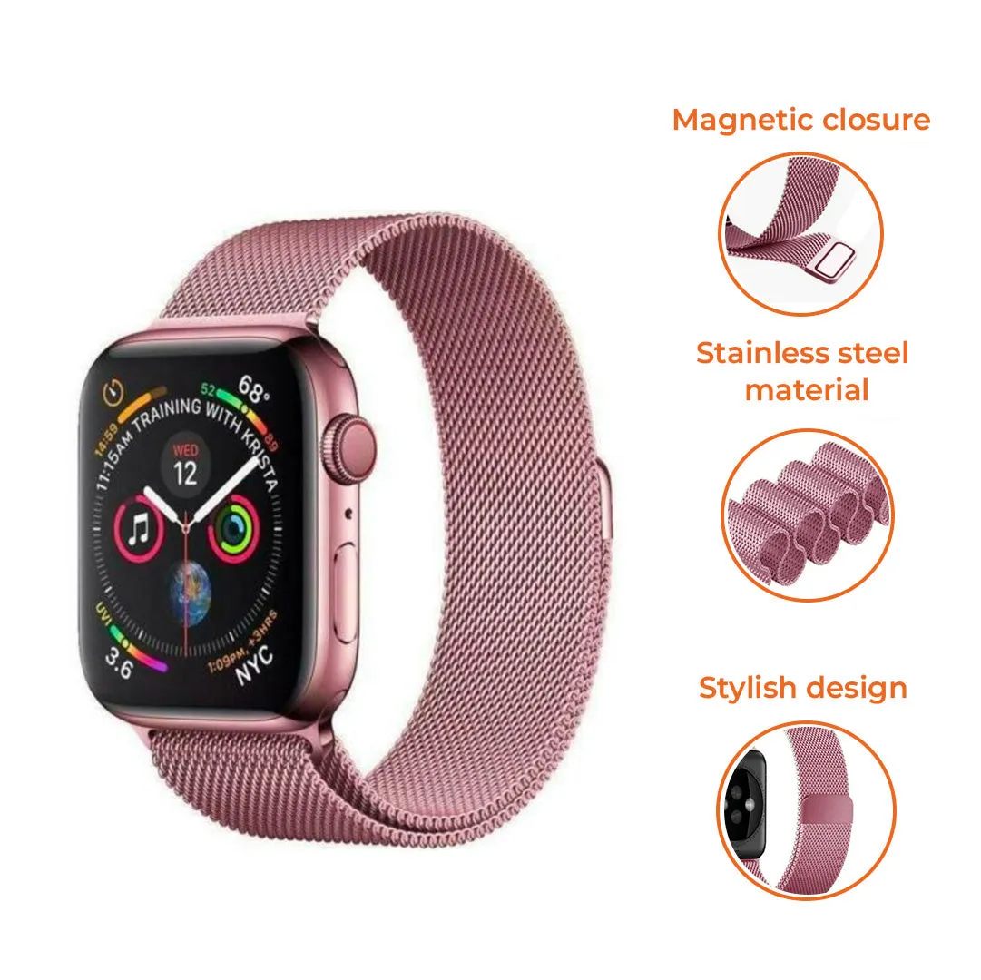 Selling Fast Apple Watch Milanese Strap (Pink)  Going Fast!