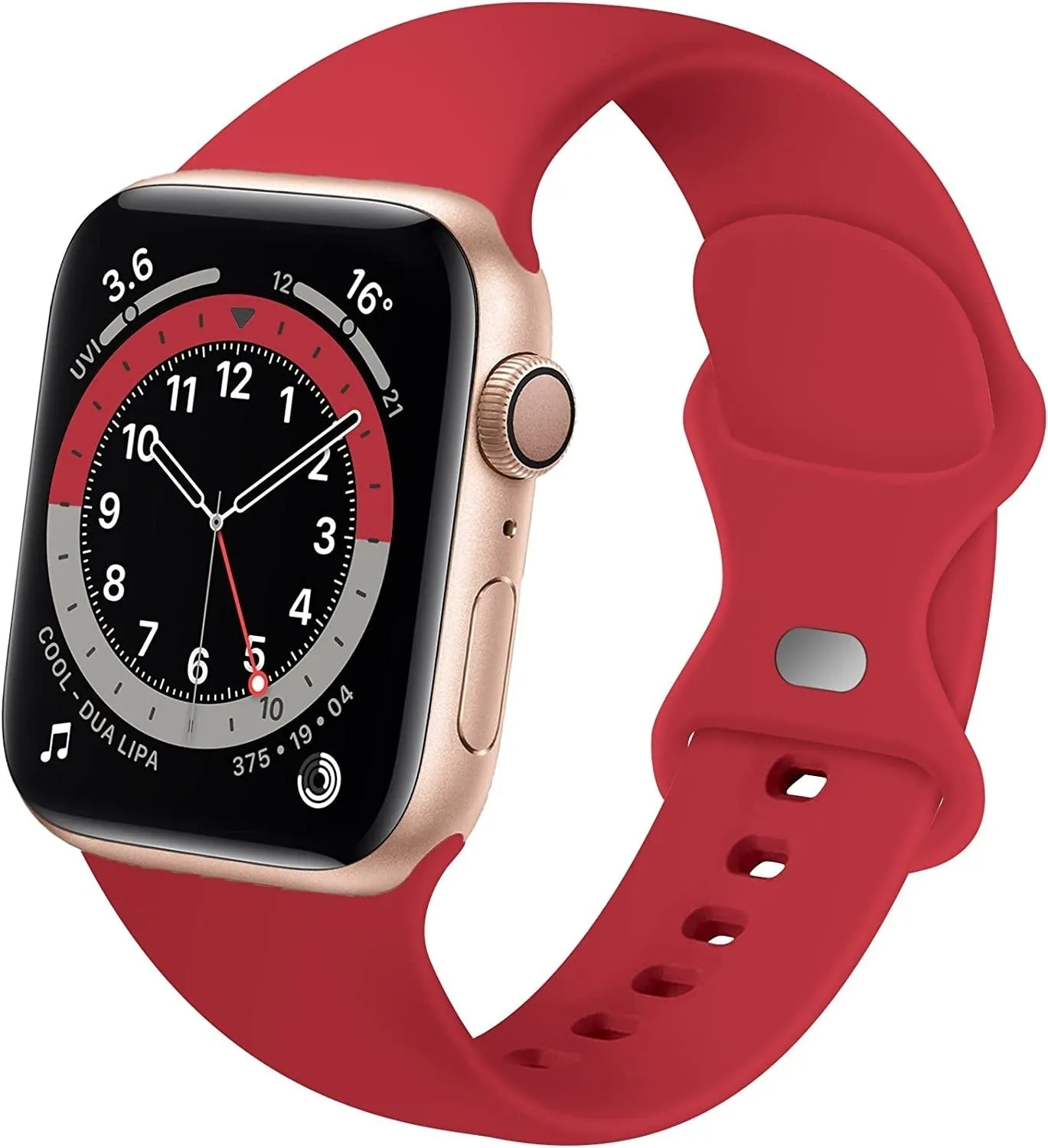 Selling Fast Apple Watch Silicone Strap Classic (Red)  Limited Availability!