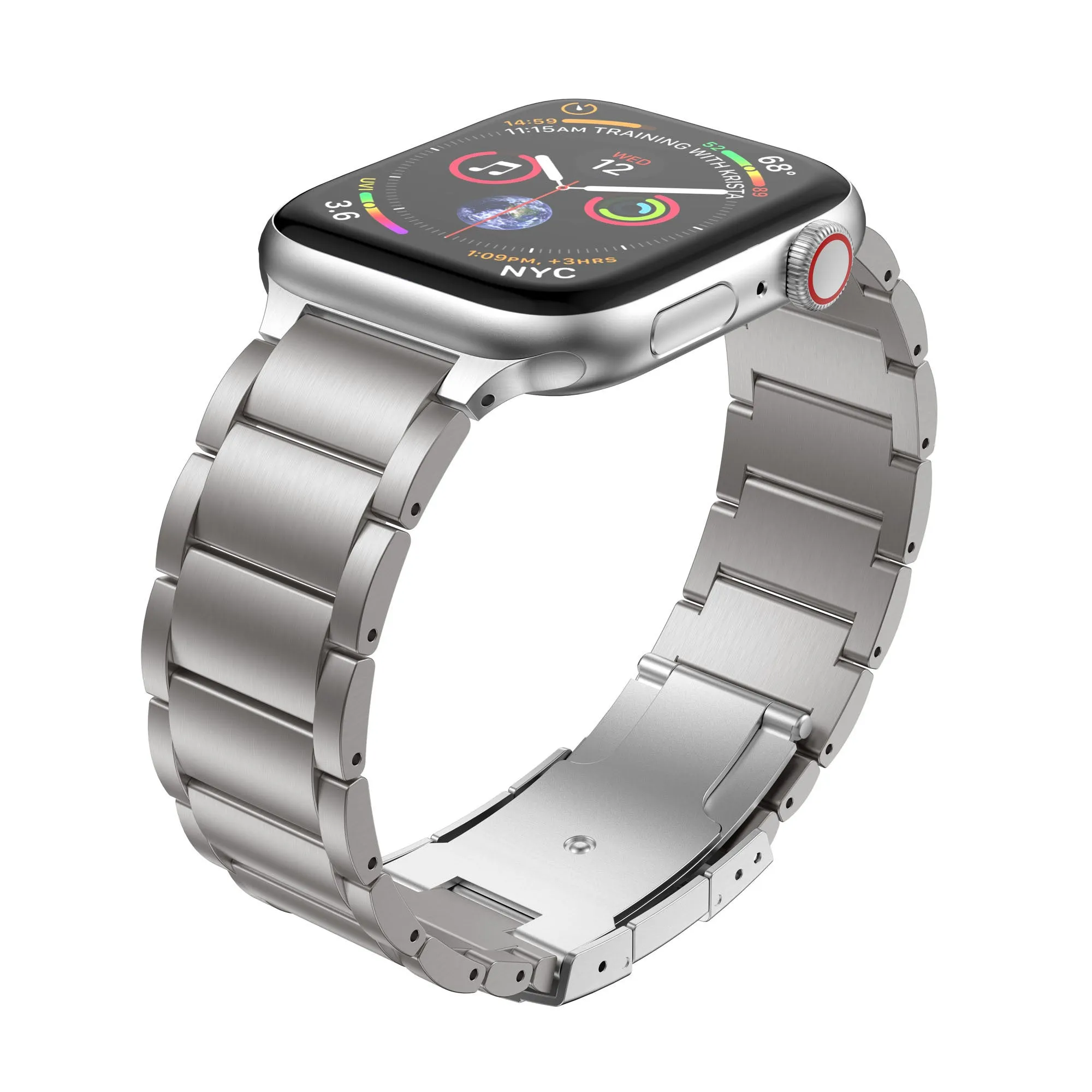 Selling Fast Apple Watch Titanium Strap (Silver)  Dont Miss Out!