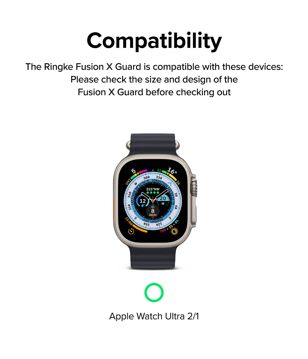 Selling Fast Apple Watch Ultra 2 / 1 Case   Band | Fusion-X Guard  Almost Gone!