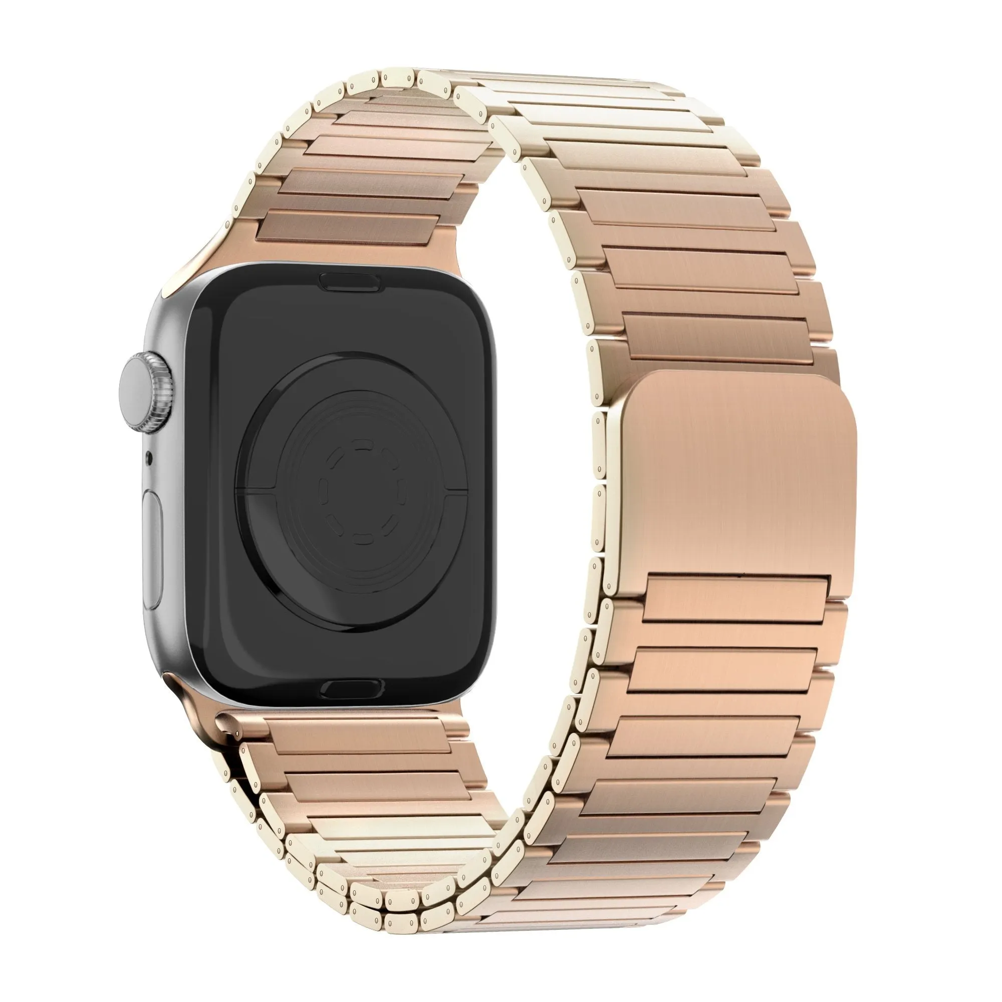 Selling Fast Bandz Apple Watch Magnetic Steel Strap 'Deluxe' (Rose Gold)  Last Chance!