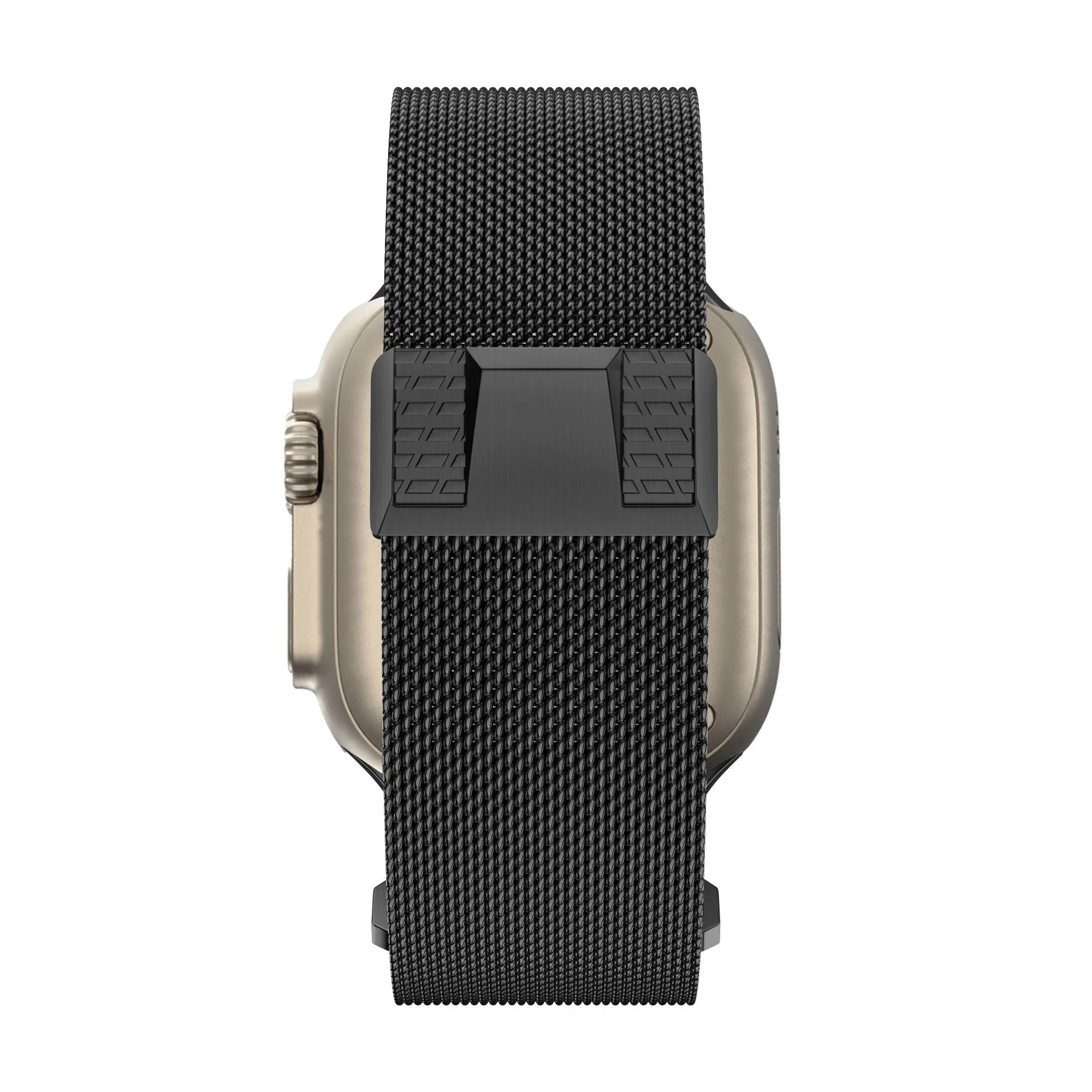 Selling Fast Bandz Apple Watch Milanese Strap 'Mecha' (Black)  Last Chance!