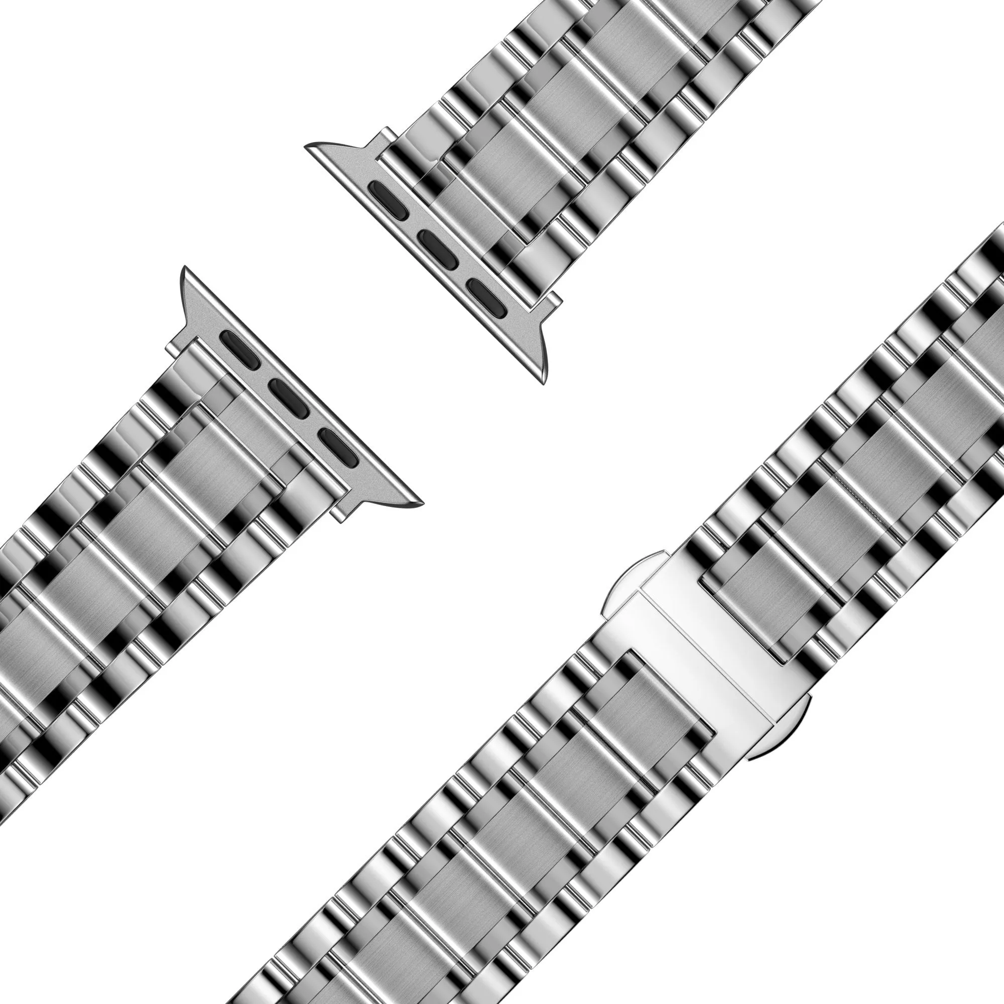 Selling Fast Bandz Apple Watch Steel Link Band 'Deluxe' (Silver)  Almost Gone!