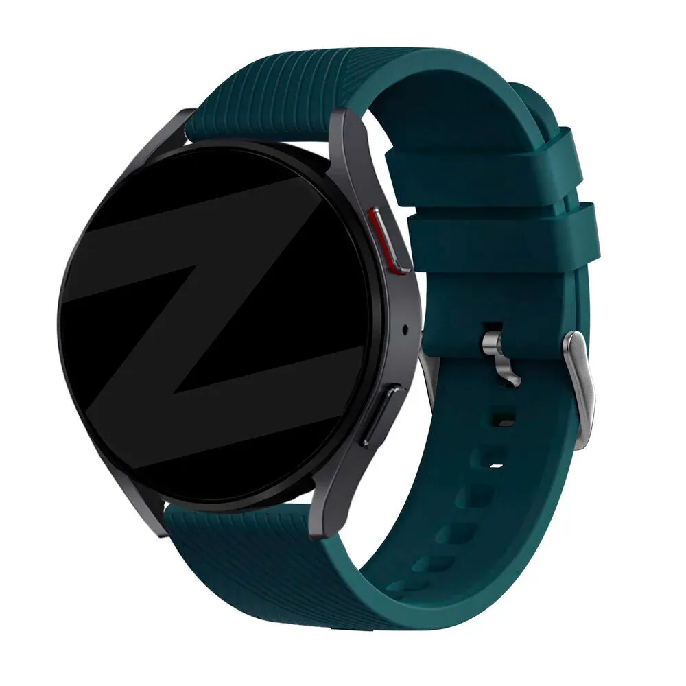 Selling Fast Bandz Huawei Watch 5 - 46mm Silicone Strap 'Deluxe' (Dark Green)  Last Chance!