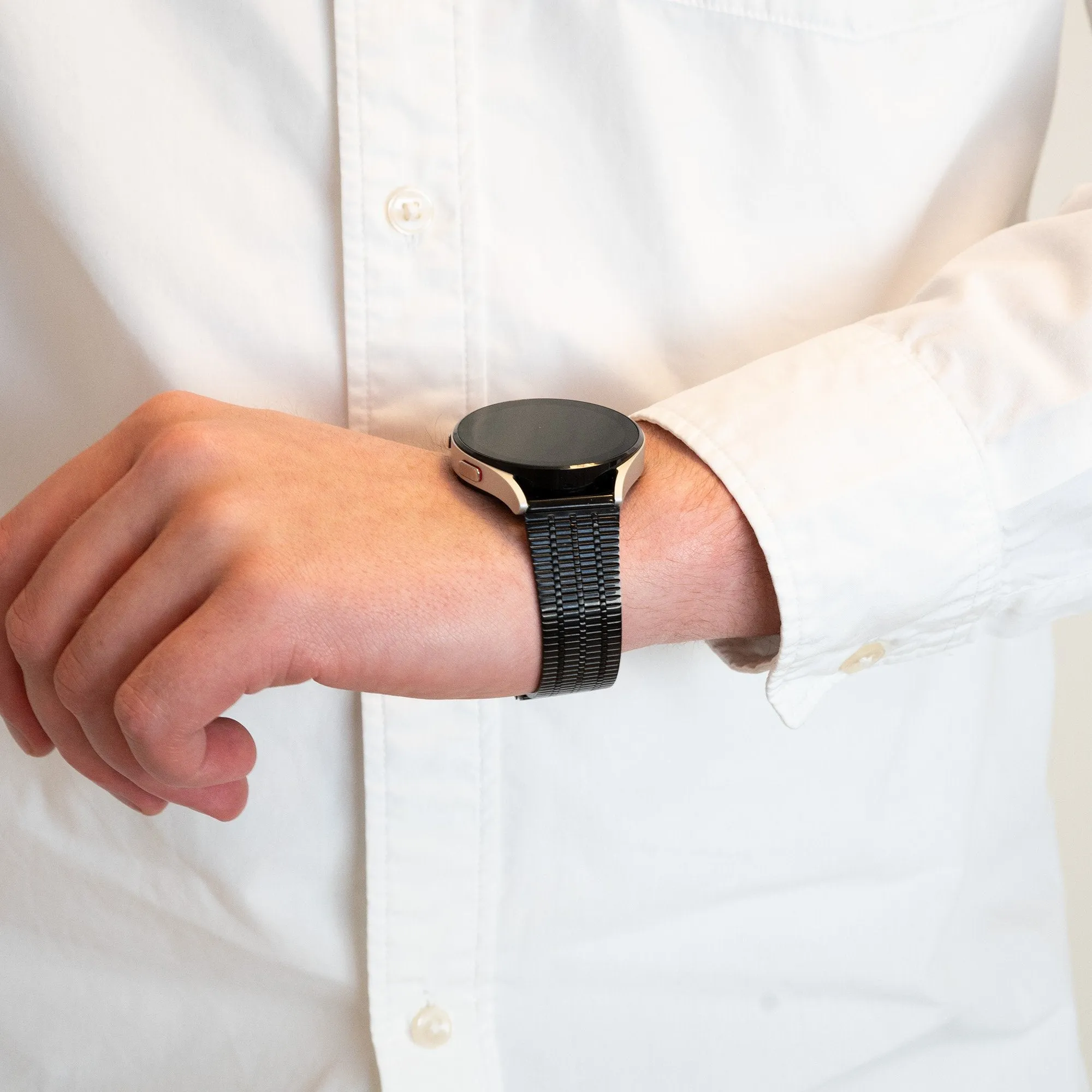 Selling Fast Bandz Huawei Watch Ultimate Adjustable Steel Strap (Black)  Limited Availability!