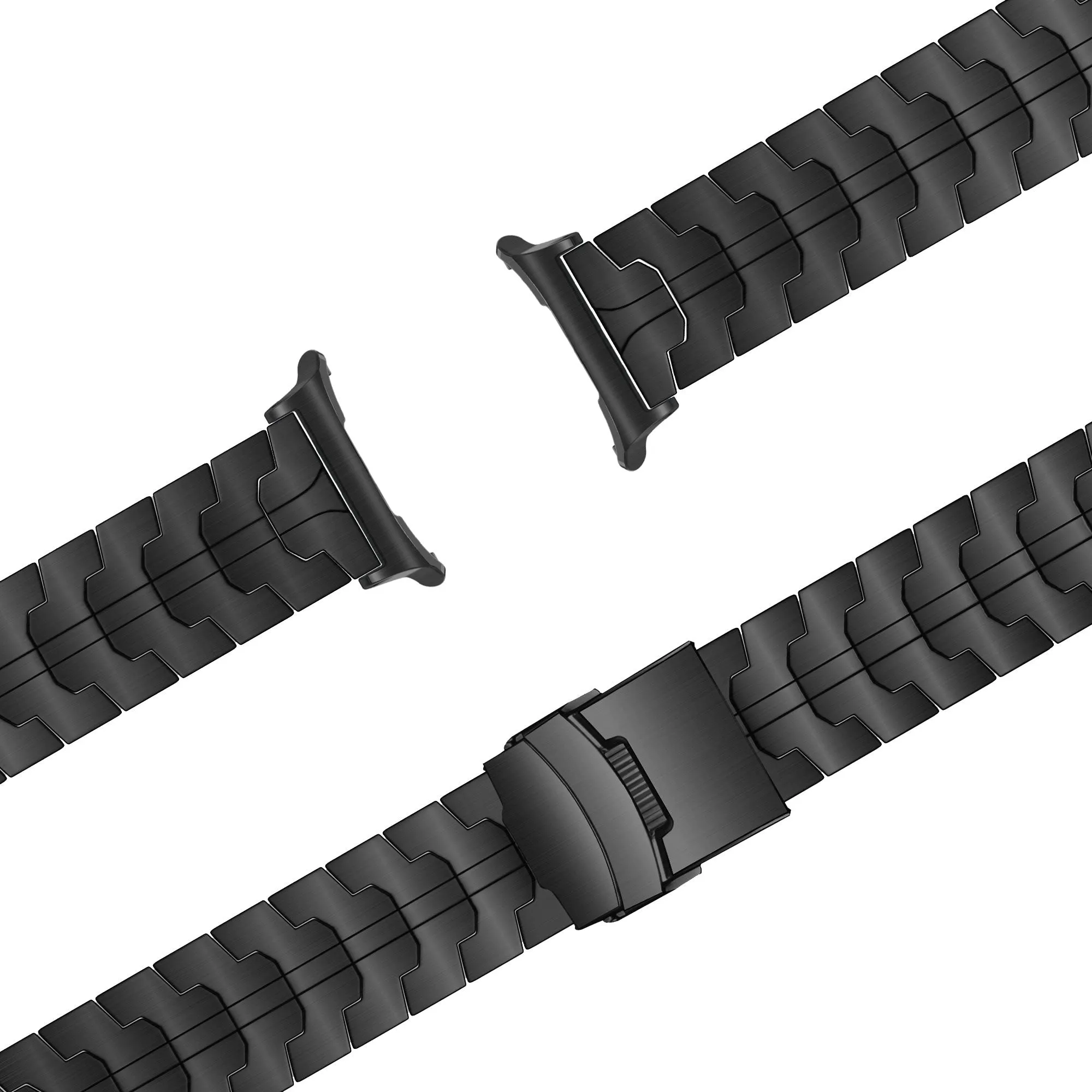 Selling Fast Bandz Samsung Galaxy Watch Ultra Titanium Strap 'Iron' (Black)  Ends Soon!