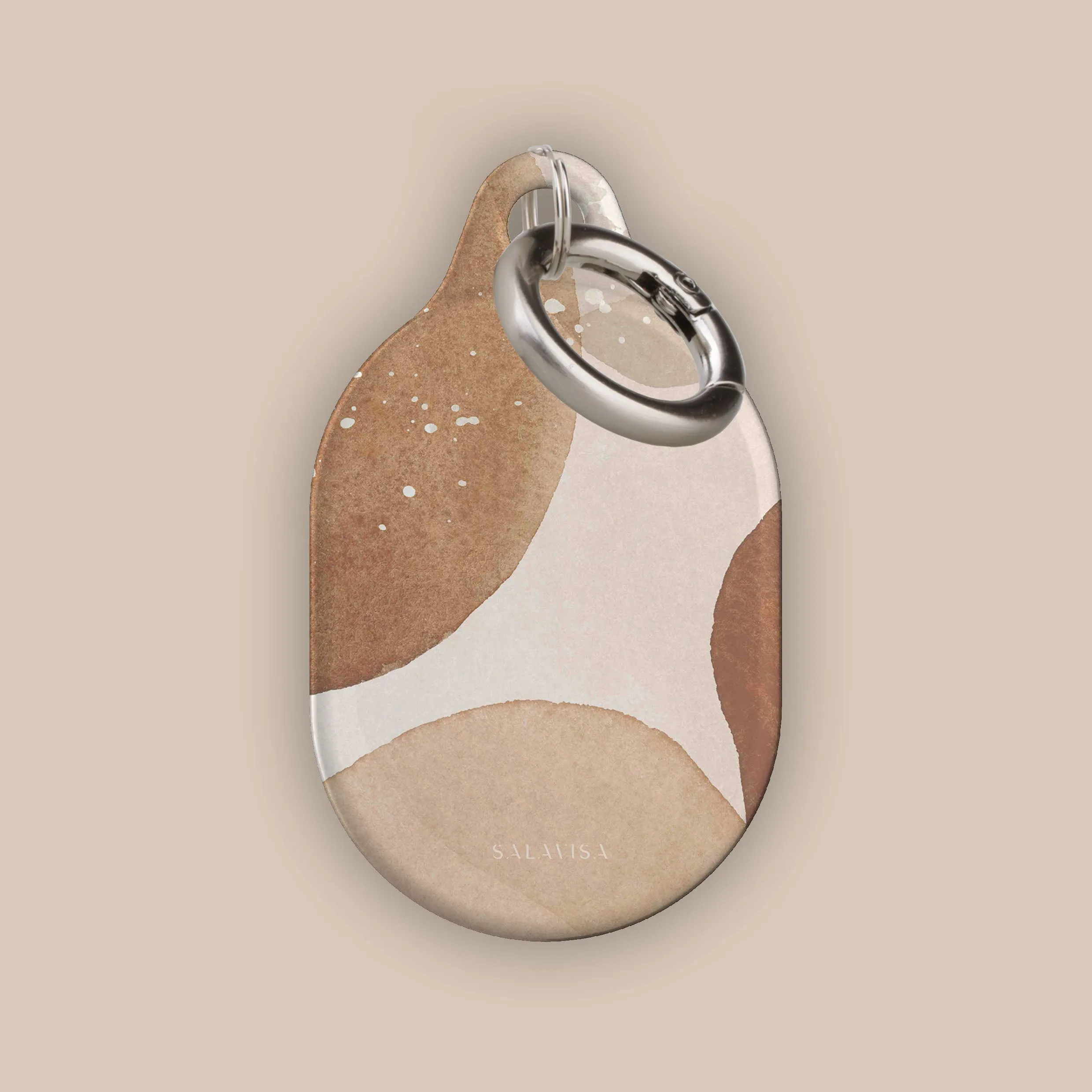 Selling Fast Beige Crush AirTag Holder  Stylish & Comfortable