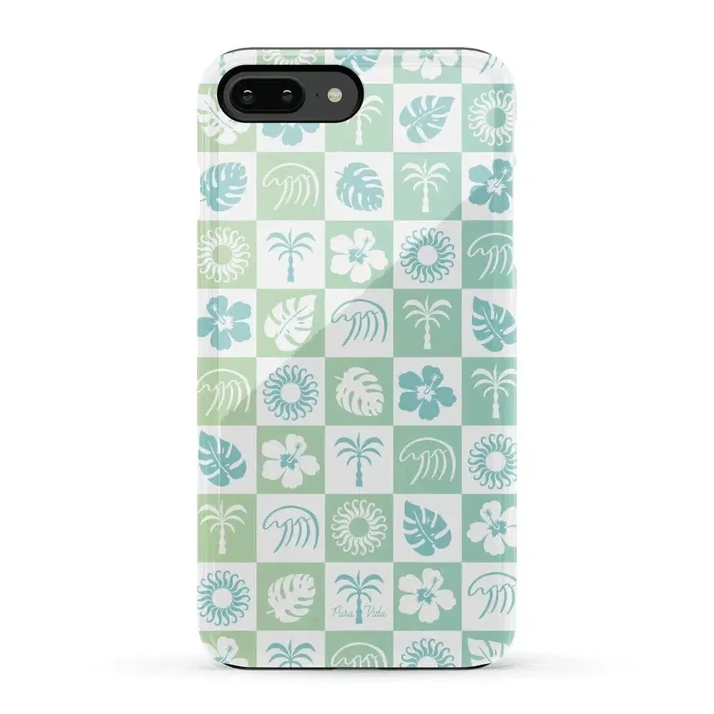 Selling Fast Coastal Checkers | Pura Vida Case  Dont Miss Out!