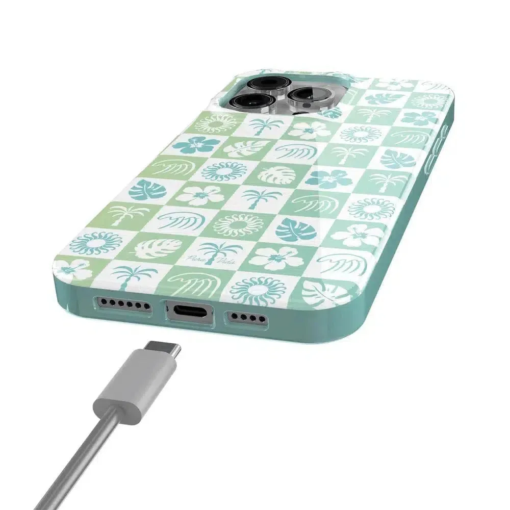 Selling Fast Coastal Checkers | Pura Vida Case  Limited Release!