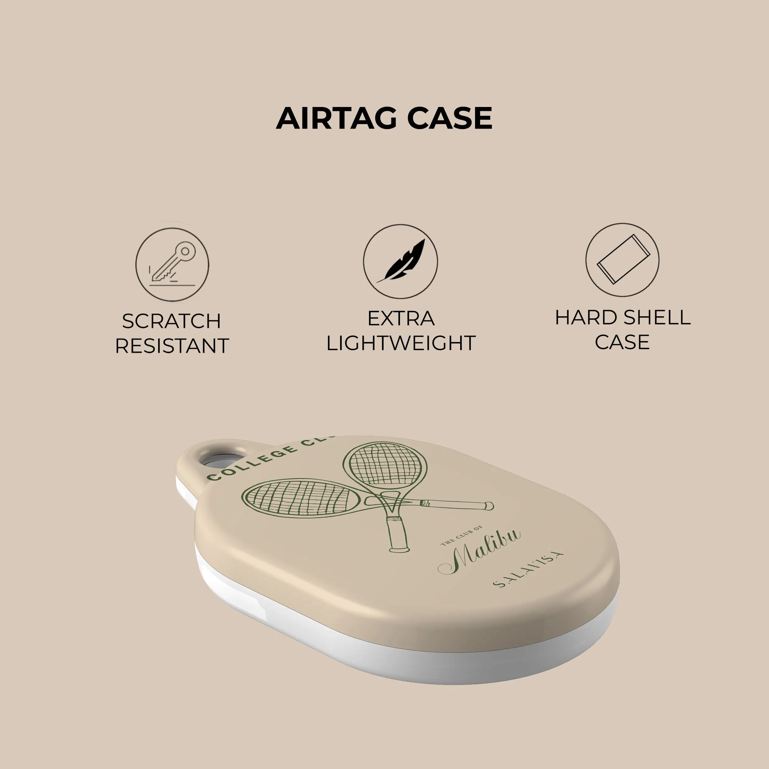 Selling Fast College Club Malibu AirTag Holder  Limited Availability!