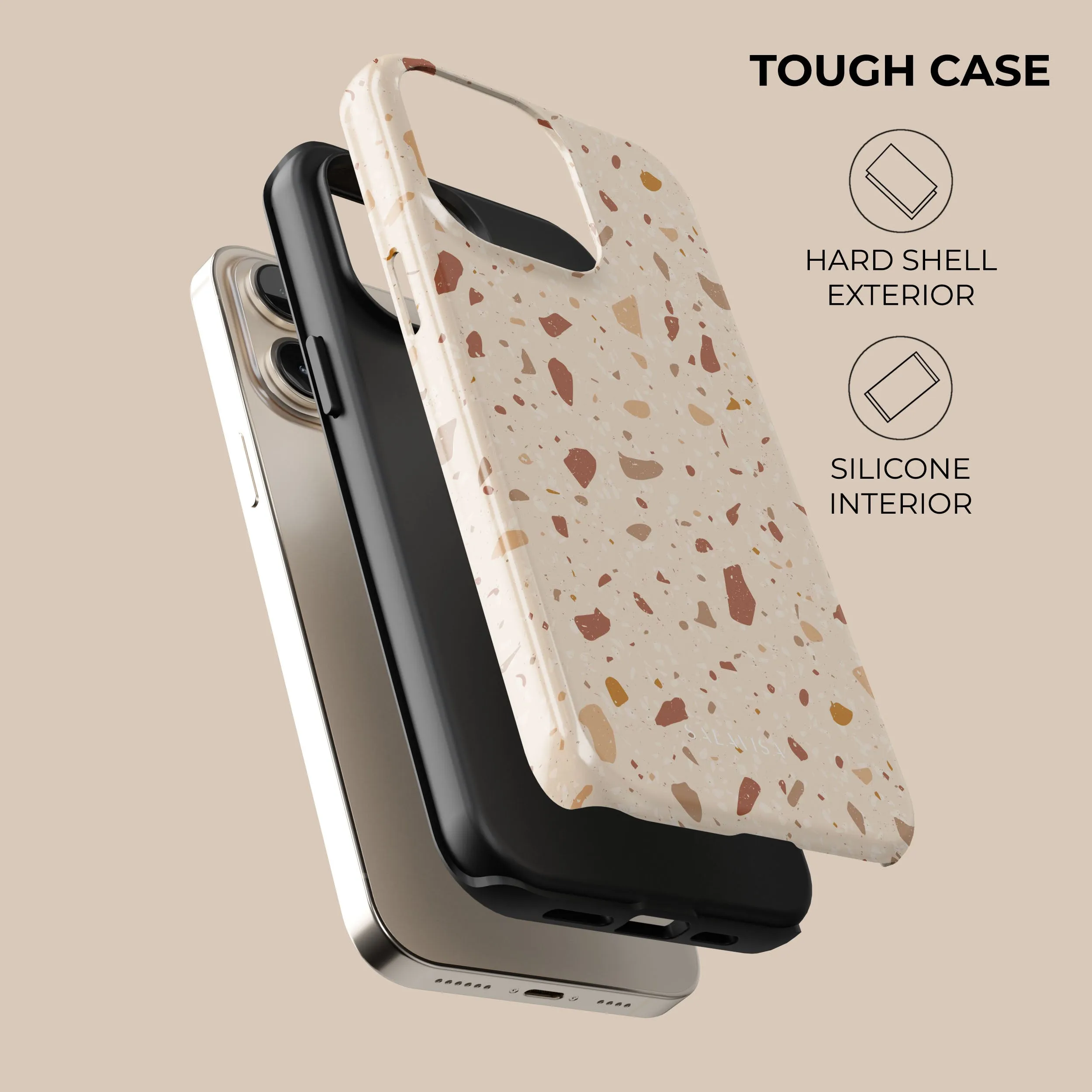 Selling Fast Cream Terrazzo Phone Case  Almost Sold Out!