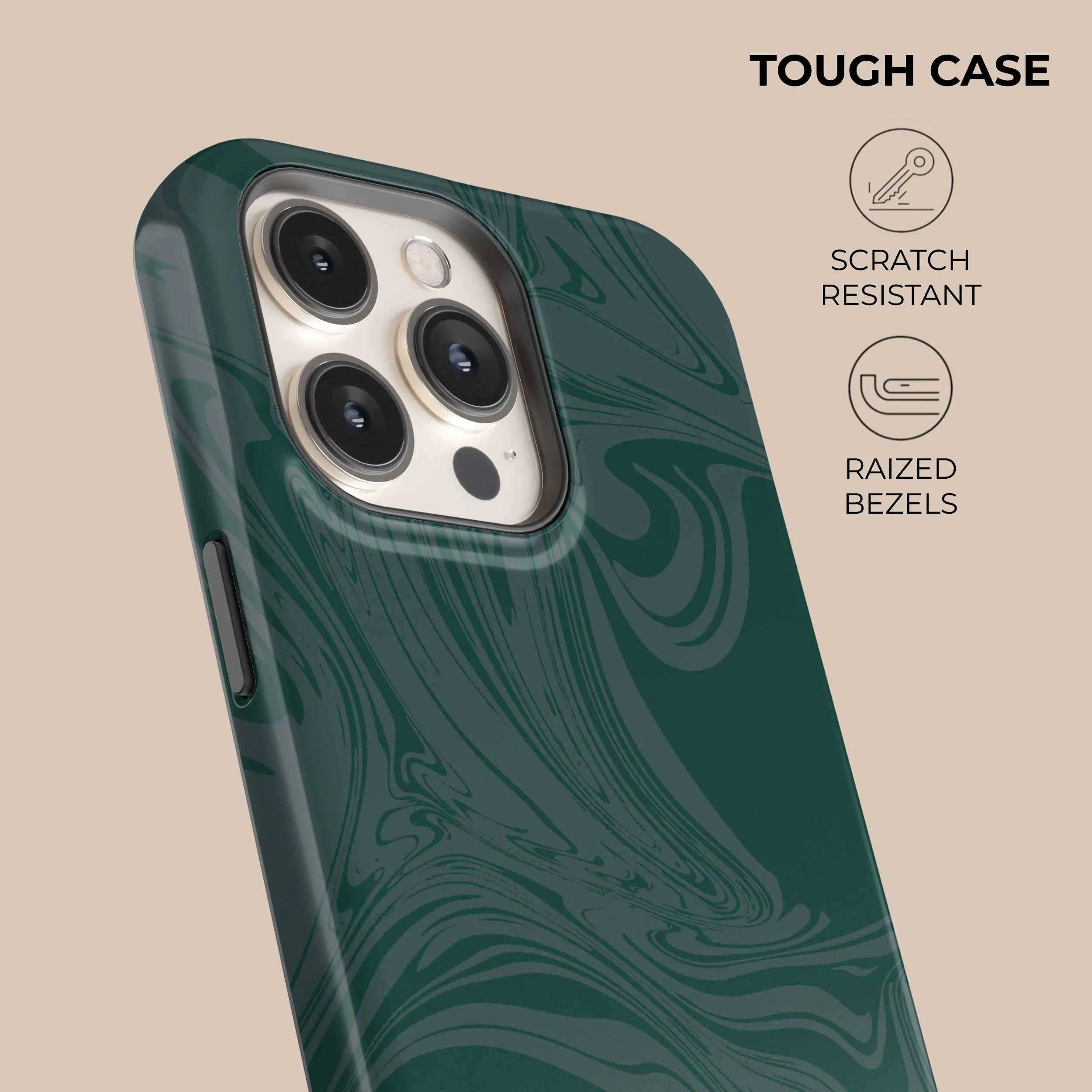 Selling Fast Dark Green Swirl Phone Case  Today Only!
