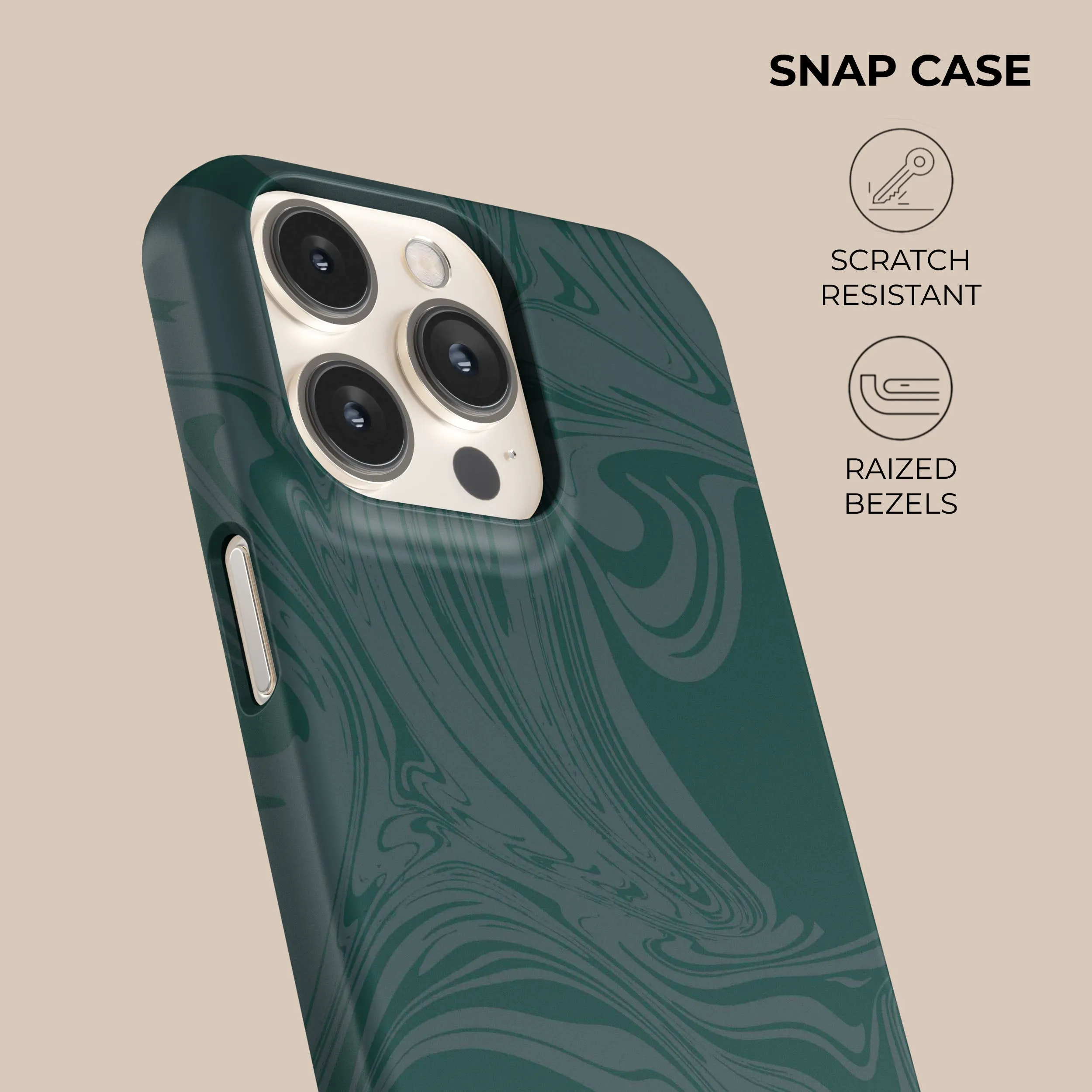 Selling Fast Dark Green Swirl Phone Case  Today Only!