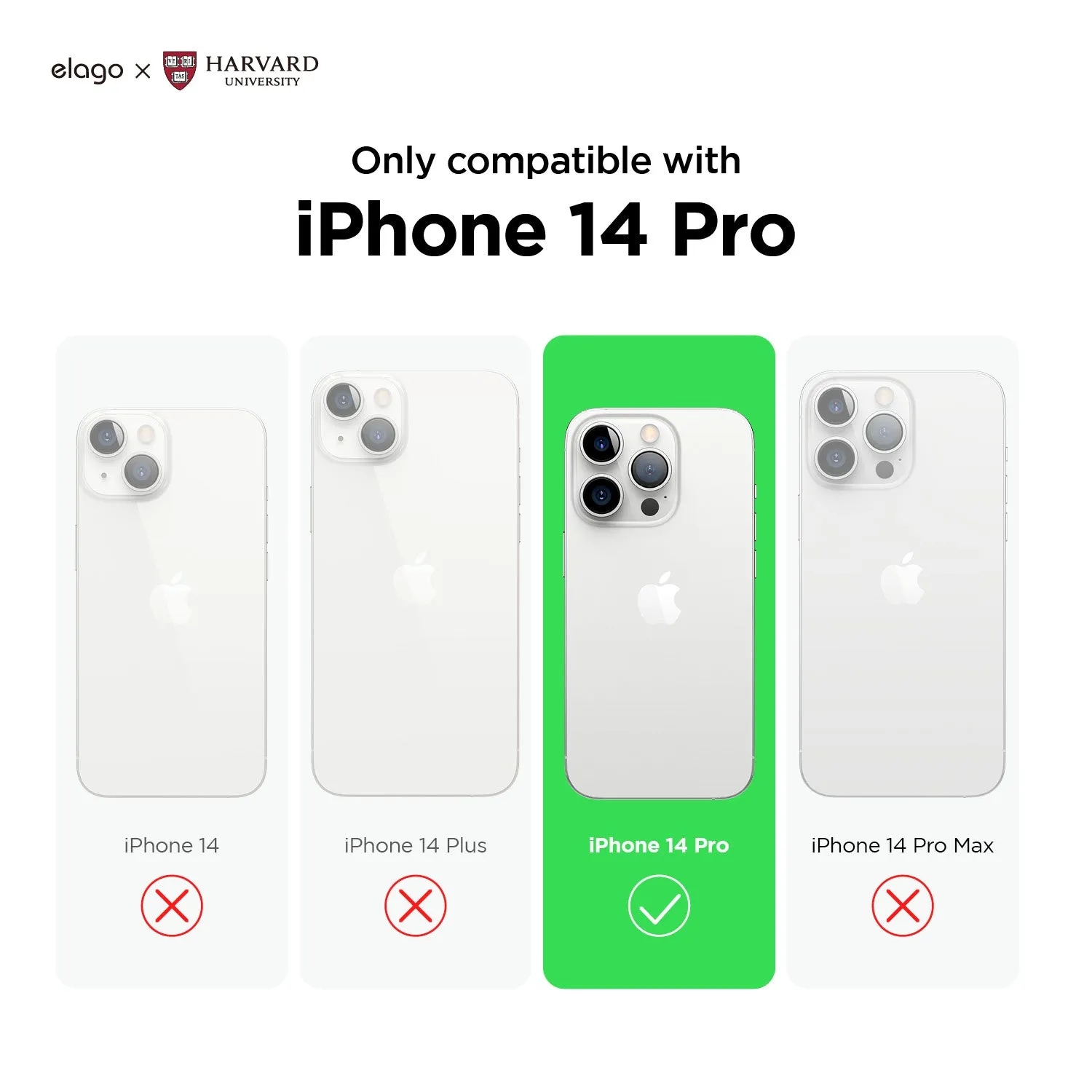 Selling Fast elago X Harvard Case for iPhone 14 Pro  Almost Sold Out!